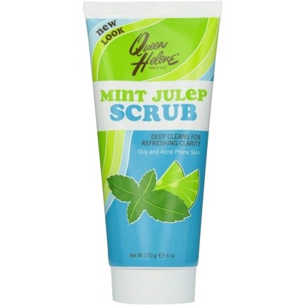 

Натуральный скраб для лица Mint Julep, 6 унций, Queen Helene