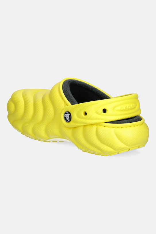 Сабо Classic Lined Overpuff Crocs, желтый — фото 3