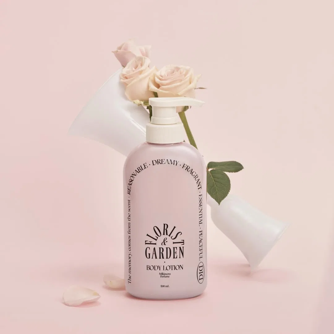 Лосьон для тела увлажняющий ODID Milk In Cera Perfume Body Lotion 500 мл Флорист Гарден — фото 2