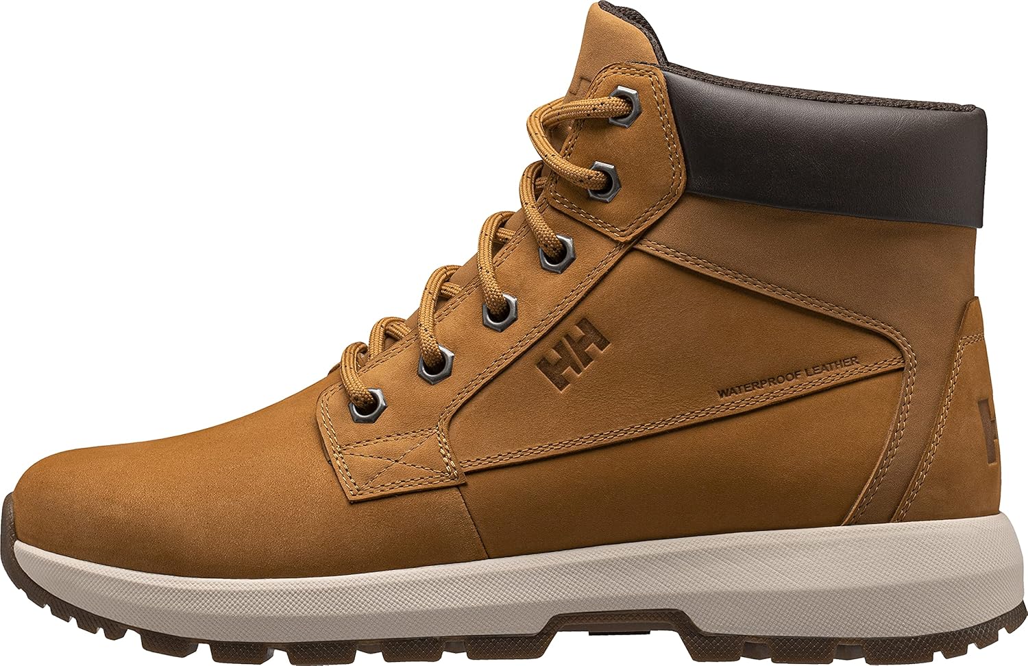 Helly-Hansen мужские зимние ботинки Bowstring Primaloft Waterproof Leather Helly Hansen, 726 Honey Wheat/Cream