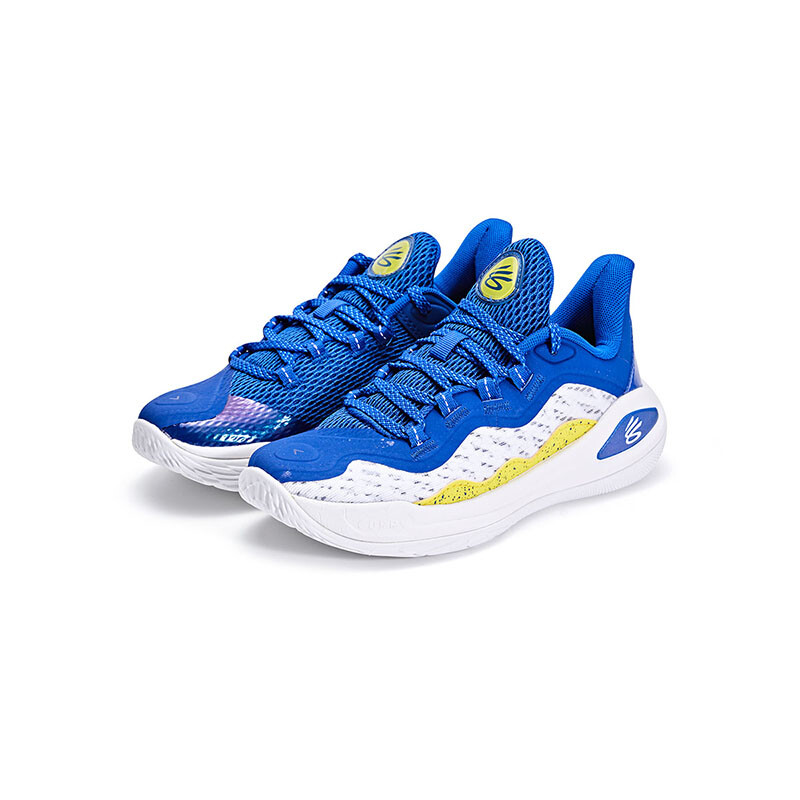 

Баскетбольные кроссовки Curry 11 Kids GS Low-top Under Armour, черный/белый