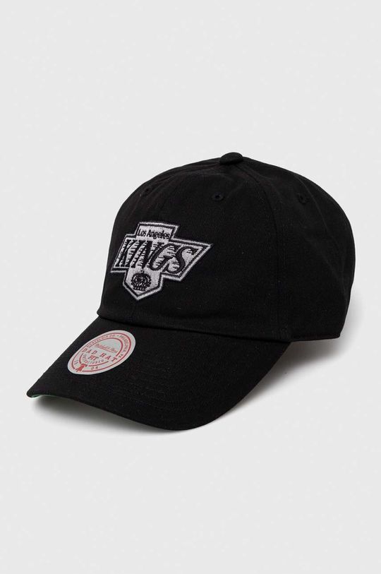 

Хлопковая бейсболка Los Angeles Kings Mitchell&Ness, черный