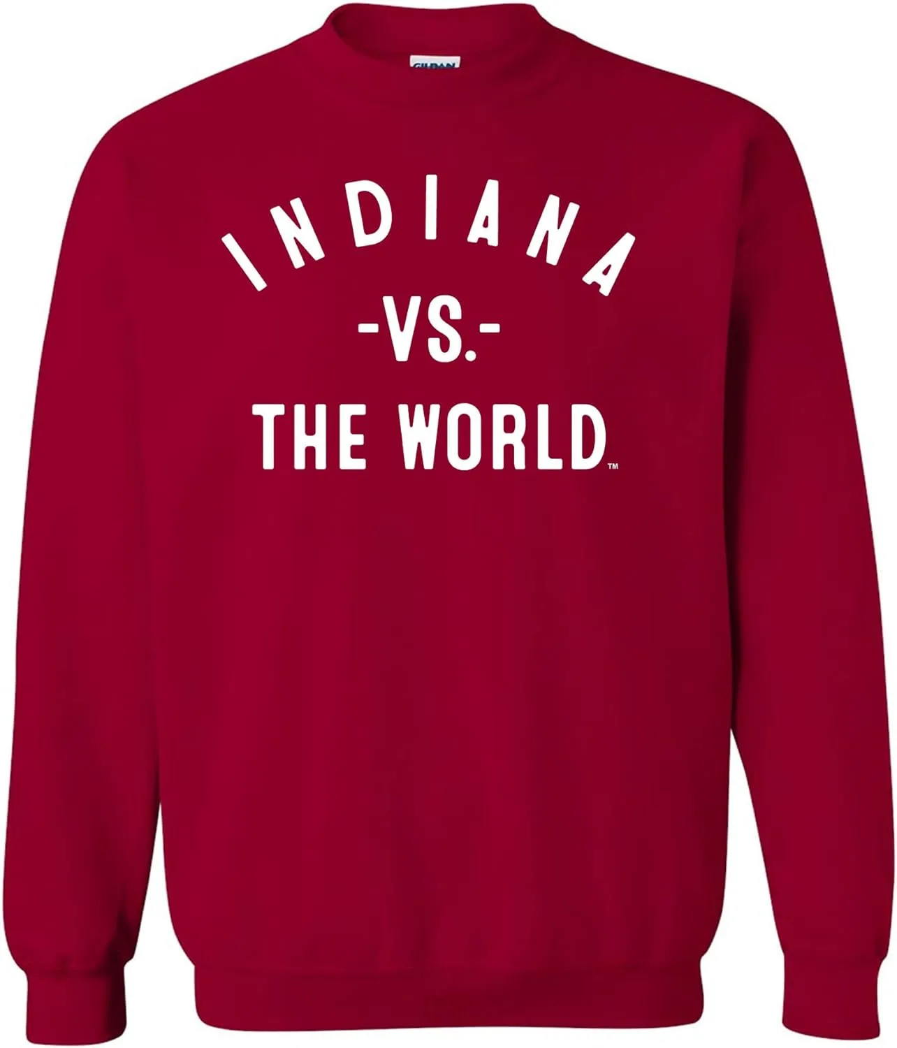 

Футболка vs the world indiana state sports pride