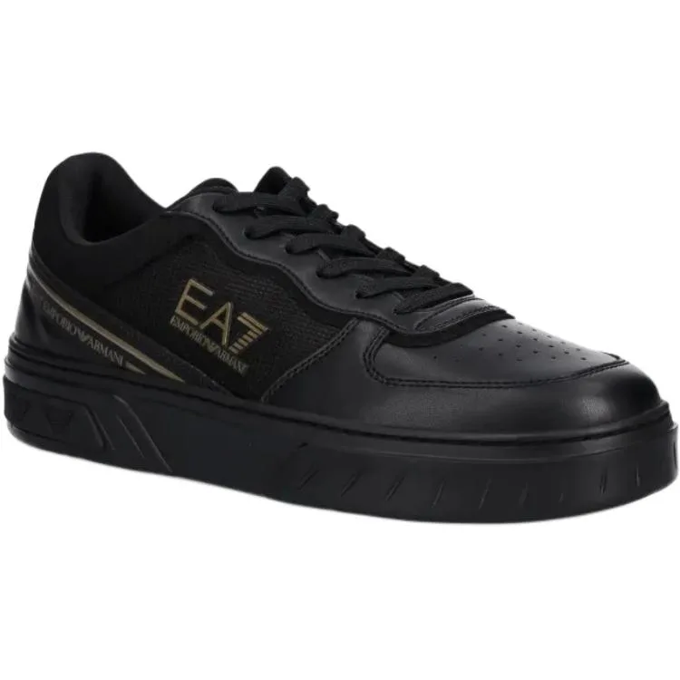 EMPORIO ARMANI EA7 Low top Skateboard Shoes Unisex Black — фото 4
