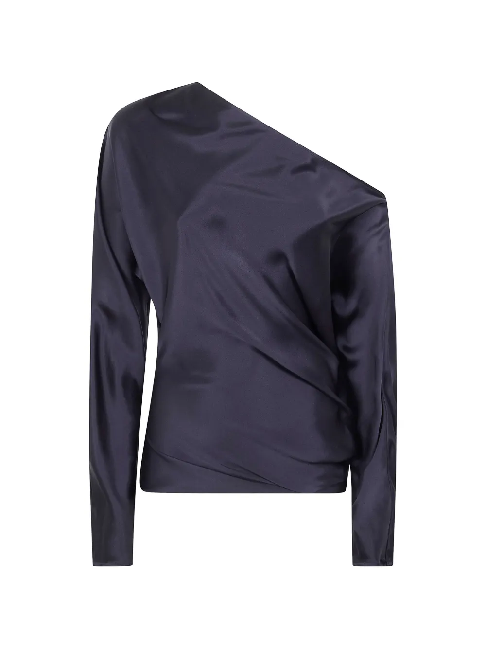 

Топ на одно плечо Ann Demeulemeester, черный