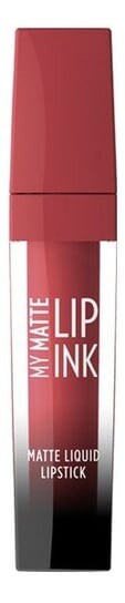 

Матовая помада с веганской формулой 09, 5 мл Golden Rose, My Matte Lip Ink