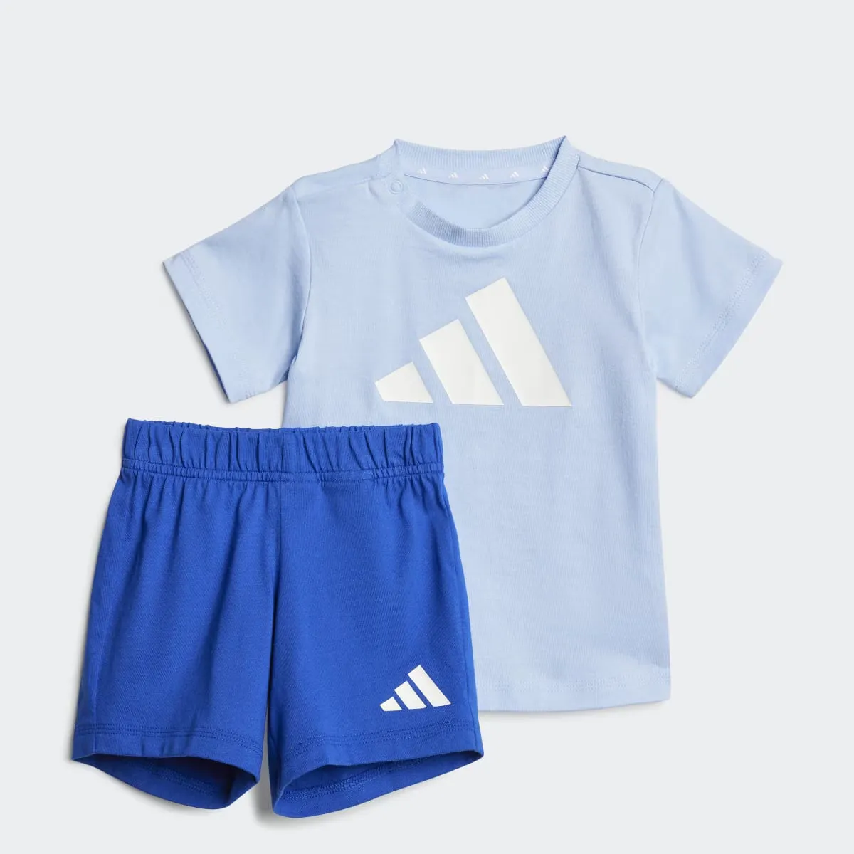 Комплект из футболки и шорт Adidas Essentials Baby, синий — фото 3