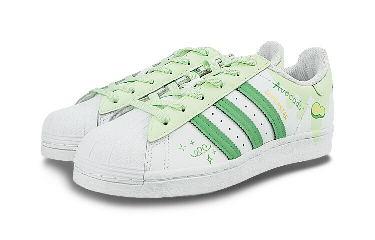 Кроссовки Adidas Originals Superstar Series Skateboard Shoes Unisex Low-Top White — фото 3