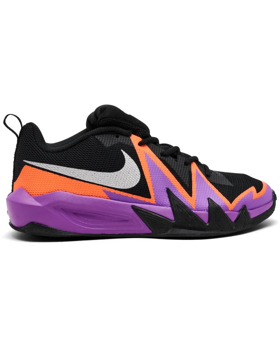 Детские баскетбольные кроссовки ST Dynamite от Finish Line Nike, оранжевый/фиолетовый/черный — фото 3