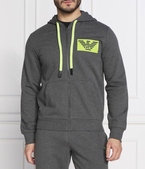 

Свитер Regular fit Emporio Armani, серый