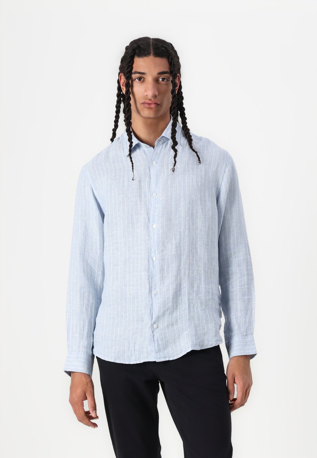 

Рубашка JPRCCLAWRENCE SHIRT Jack & Jones PREMIUM, светло-голубой