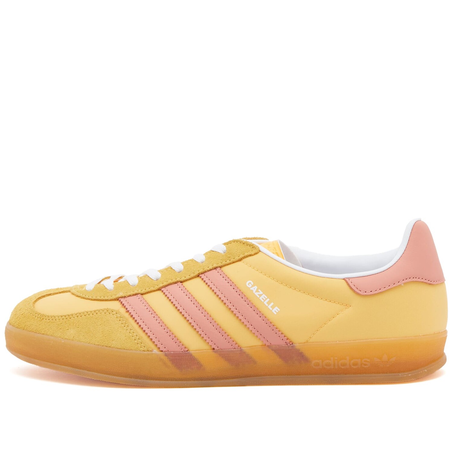 

Кроссовки Adidas Gazelle Indoor W, цвет Semi Spark, Wonder Clay & White