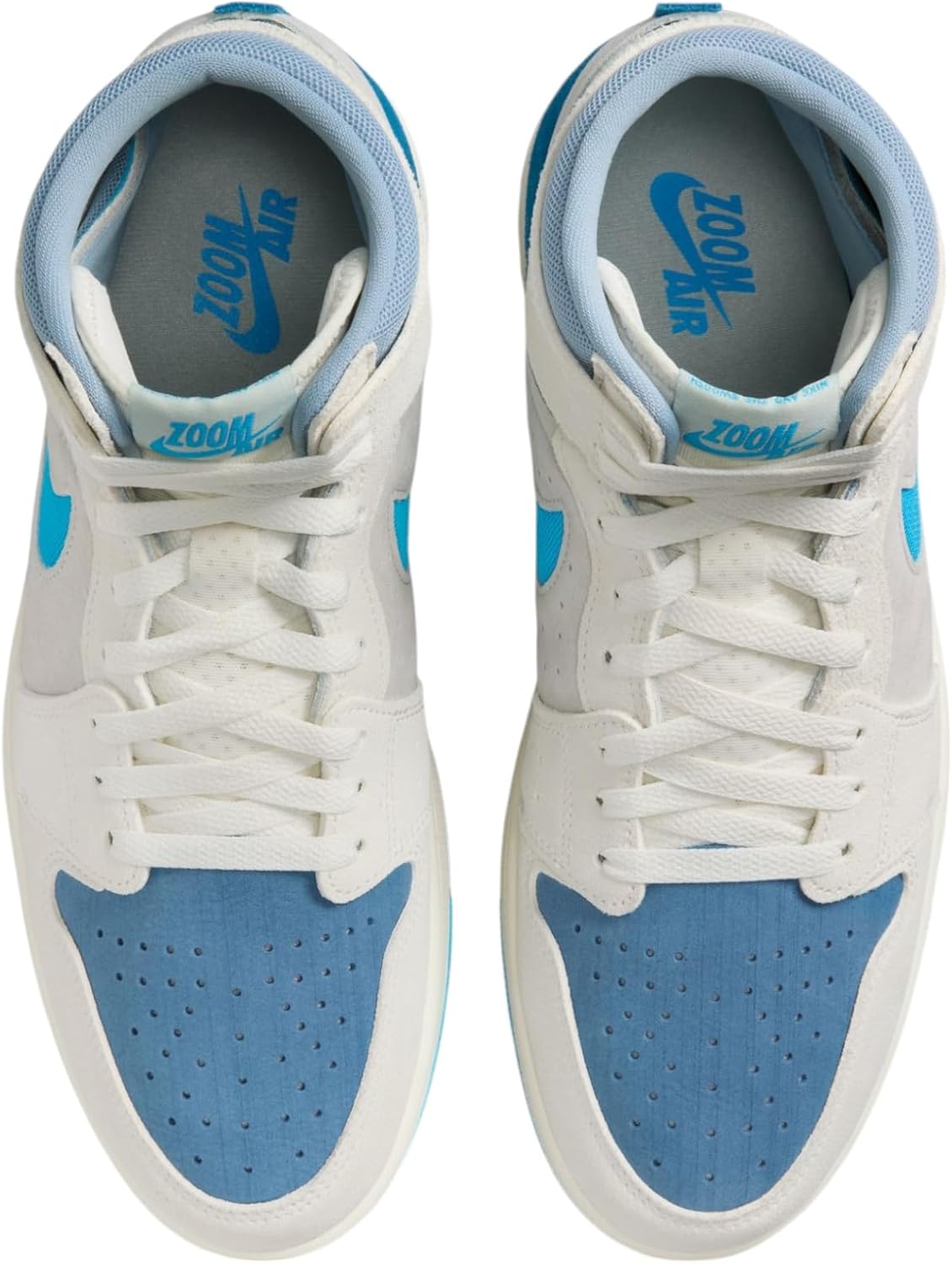 Мужские кроссовки Nike Air Jordan 1 Zoom CMFT 2, синий — фото 4