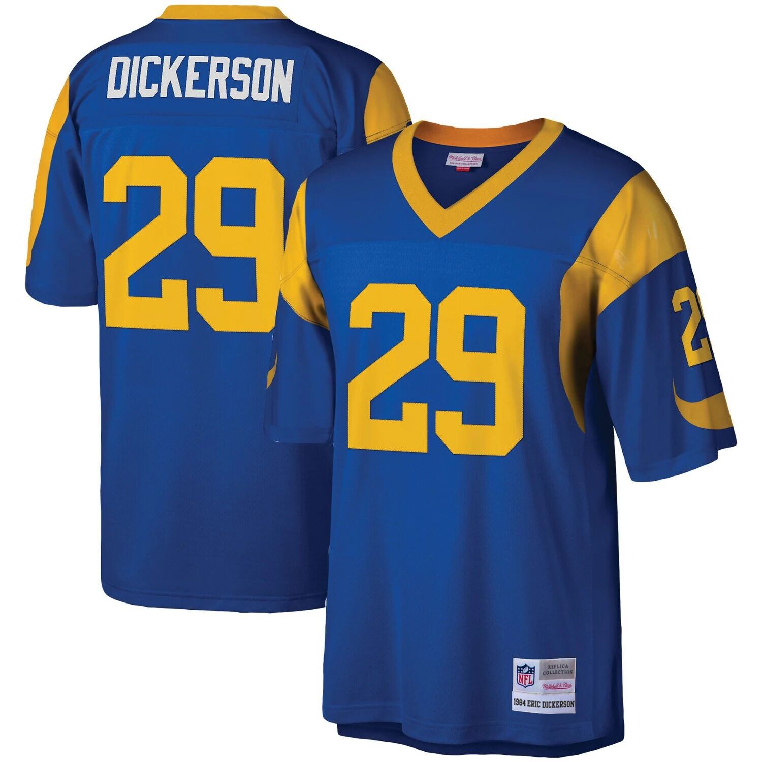 

Молодежь Митчелл и Несс Эрик Дикерсон Джерси Royal Los Angeles Rams 1984 Legacy пенсионера Unbranded