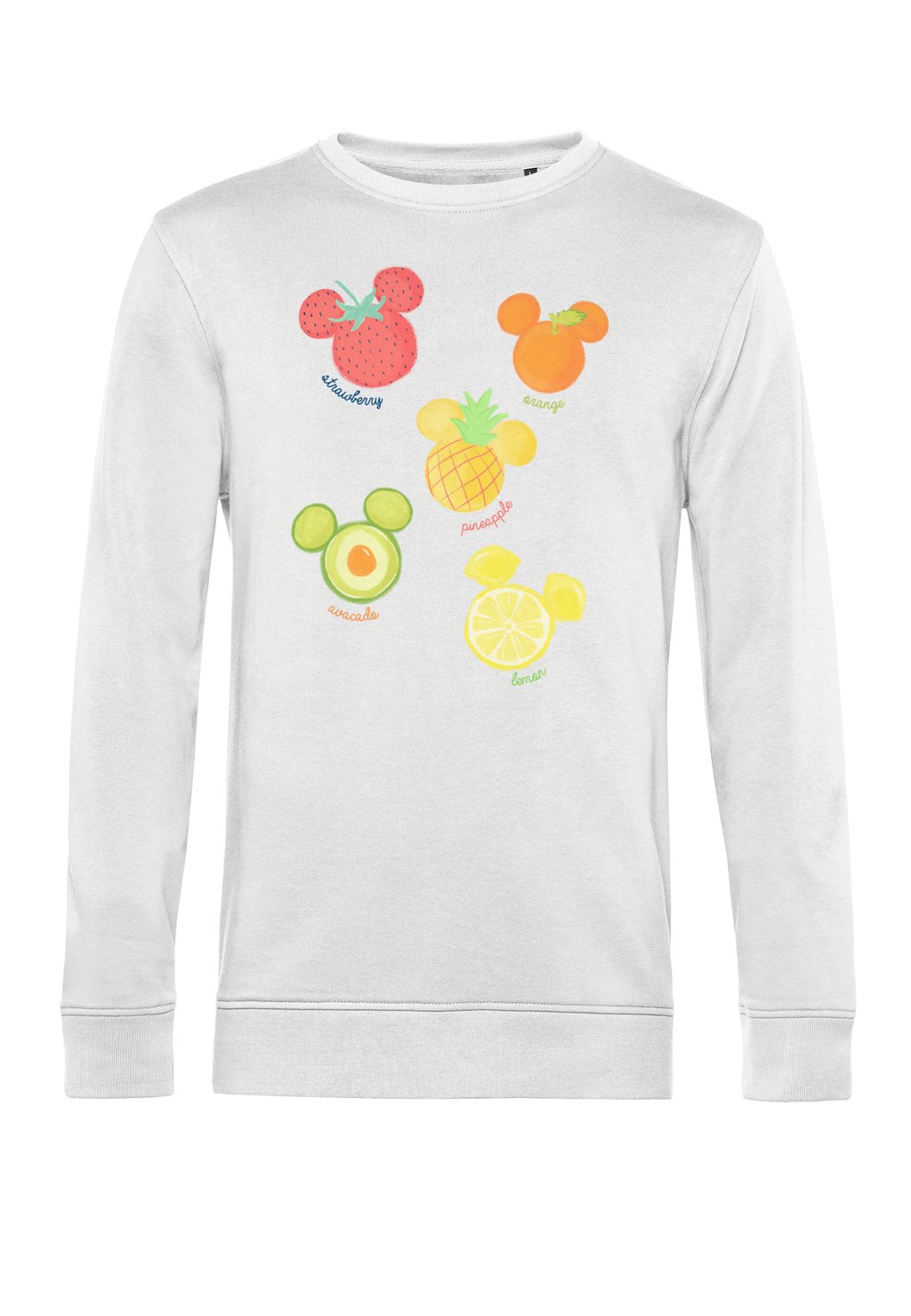 

Толстовка MICKEY CLASSIC ASSORTED FRUIT Disney, белый