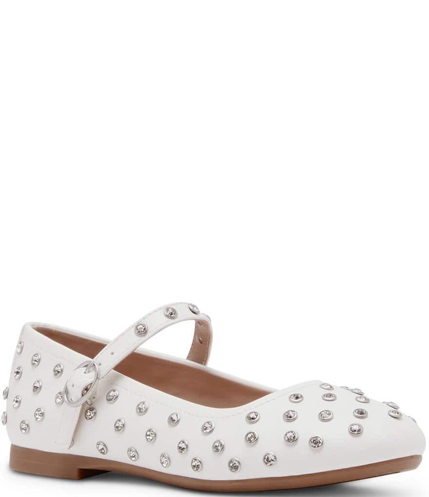 

Steve Madden Girls 'J-Vinetar Мэри Джейн Флэтс (молодежь), белый