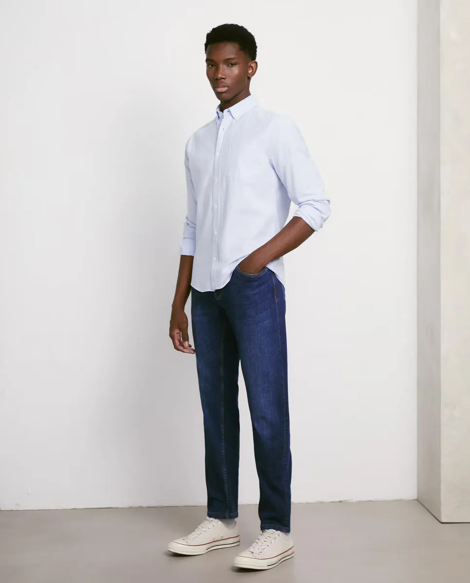 

Мужские узкие джинсы стрейч Easy Wear, голубой