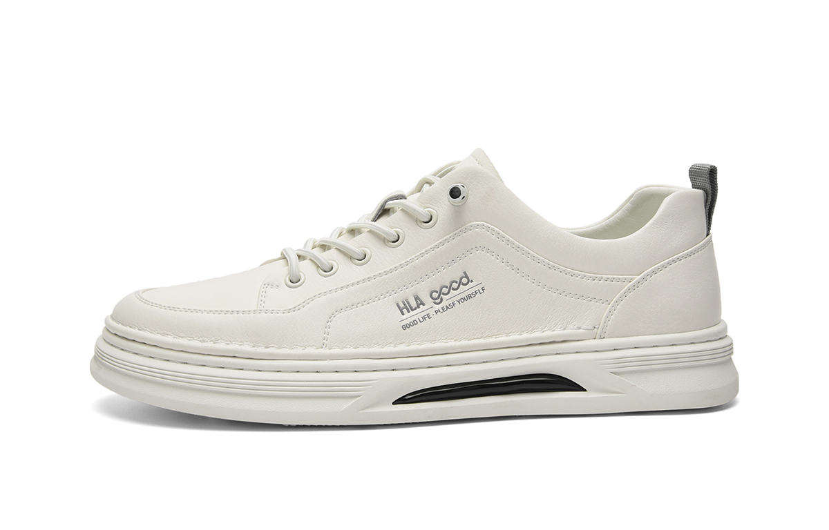 

Кроссовки Low-Top Skateboard Shoes Men's HLA, белый