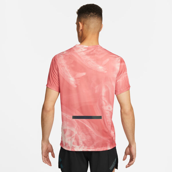 Футболка dri fit run division rise 365 футболка Nike, розовый — фото 2