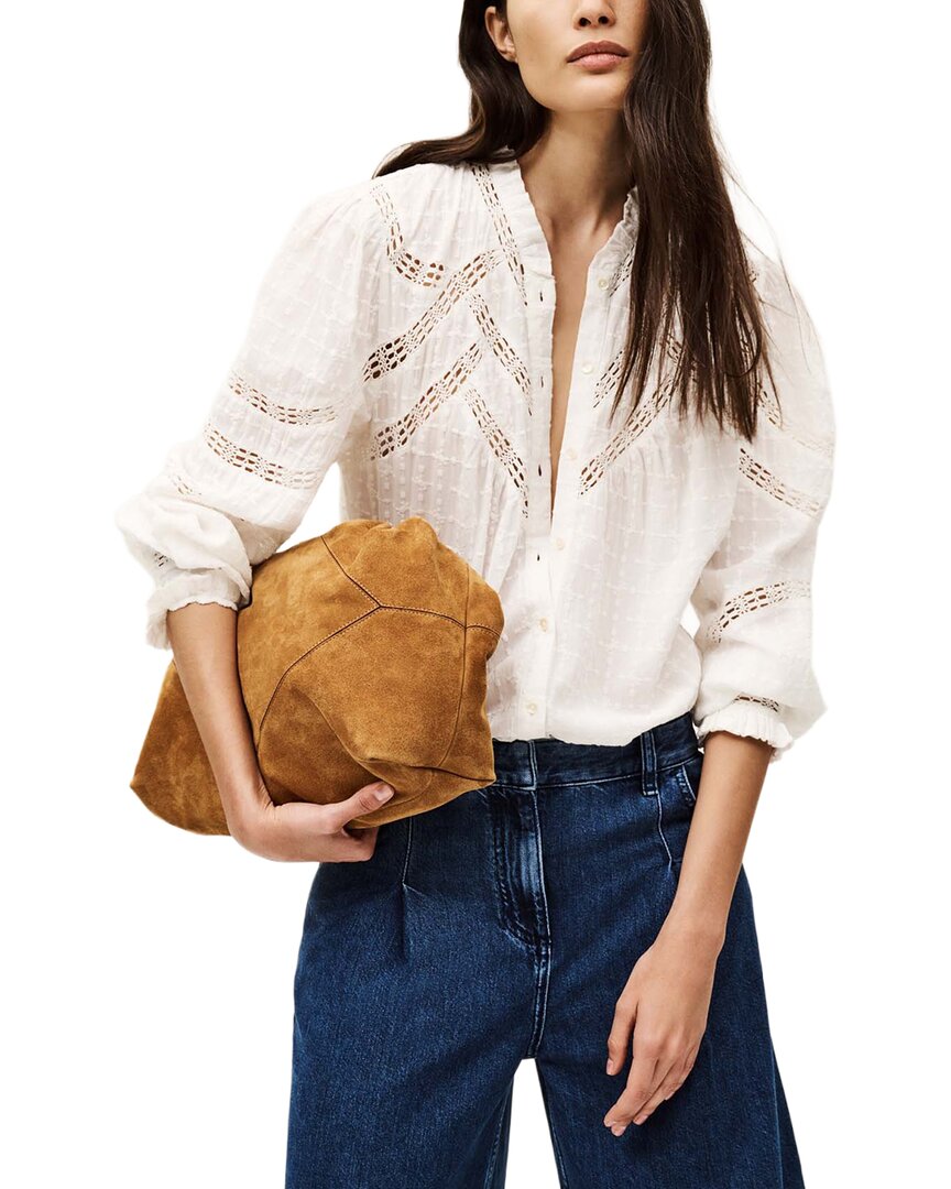 

Ba&sh Brona блузка, экрю