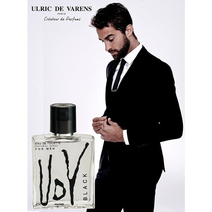 Мужская парфюмерная вода Ulric de Varens UHomb.Black Vapo 60ml — фото 2