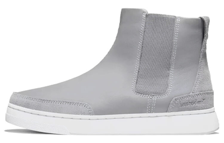 Ботинки женские Timberland Martin с тканевой вставке, серый