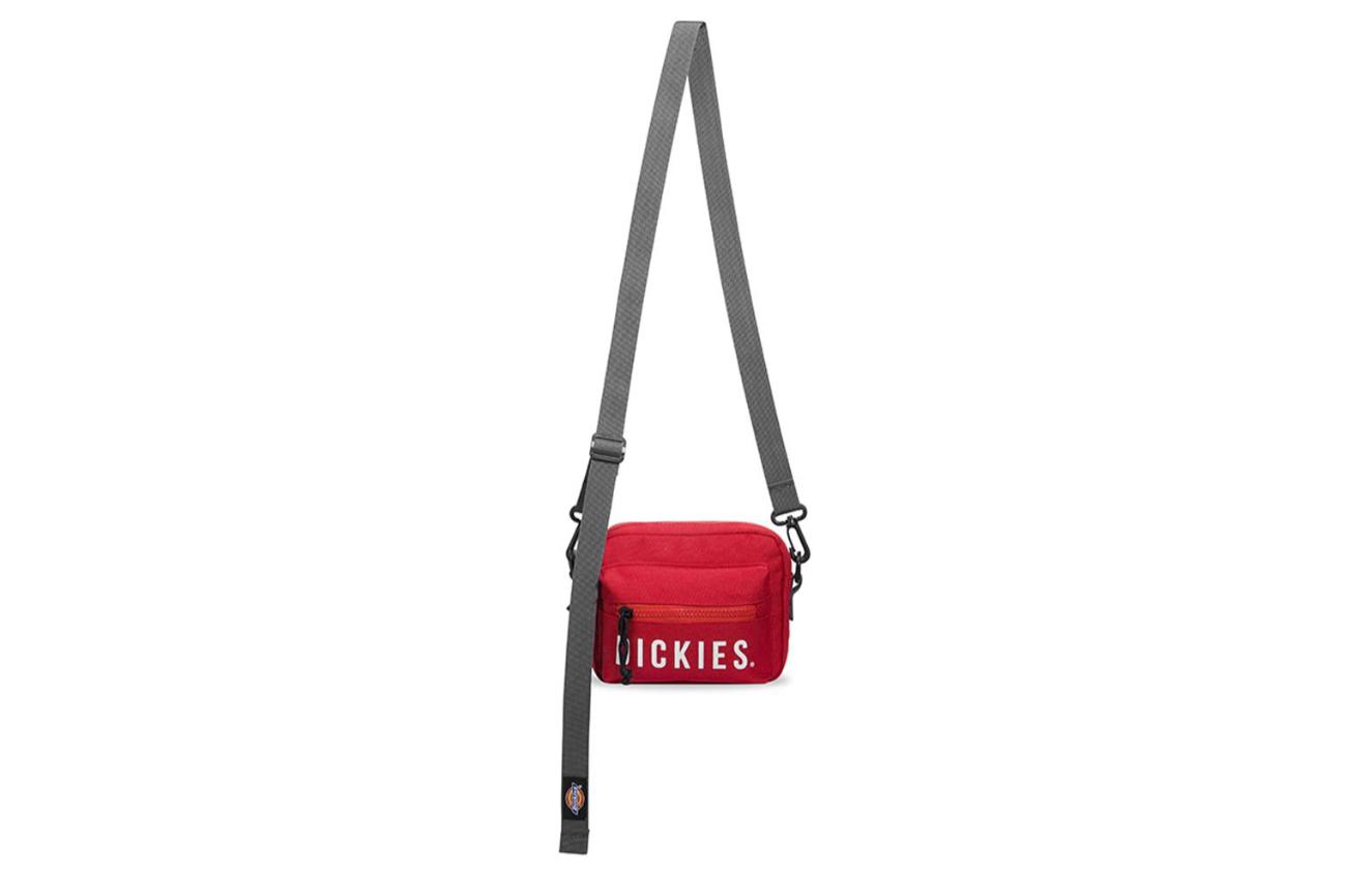 

Dickies Полиэстеровый маленький квадратный рюкзак через плечо унисекс красный