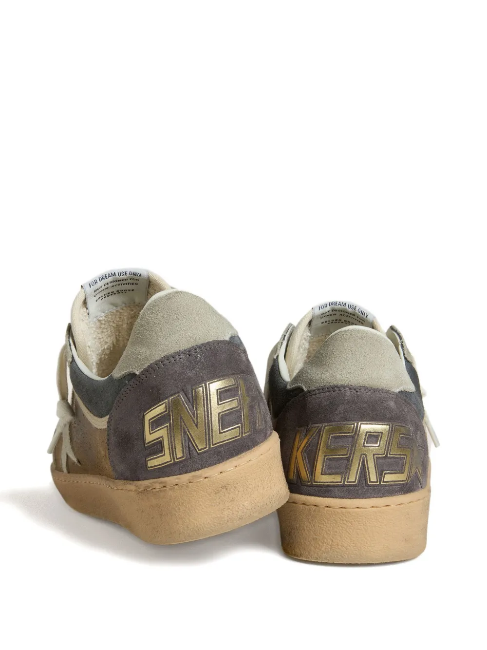 Кожаные кроссовки Ball Star Golden Goose, коричневый — фото 2