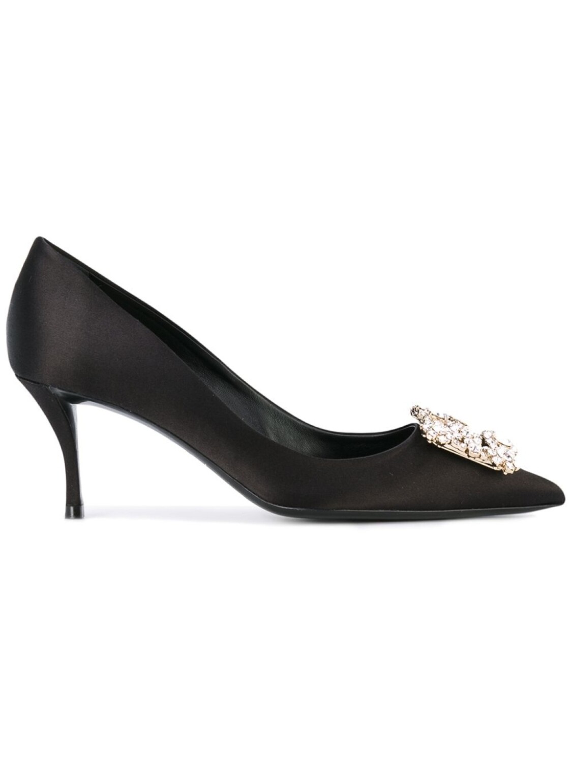 Roger Vivier декорированные туфли-лодочки, черный
