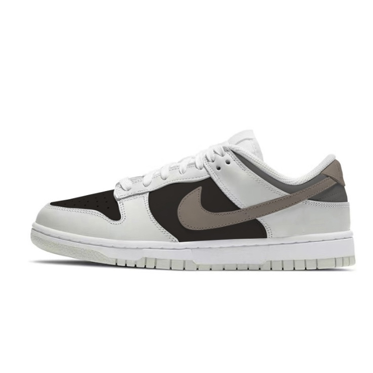 

Nike Мужские кроссовки для скейтбординга Dunk противоскользящие износостойкие облегченные низкие черно-серые