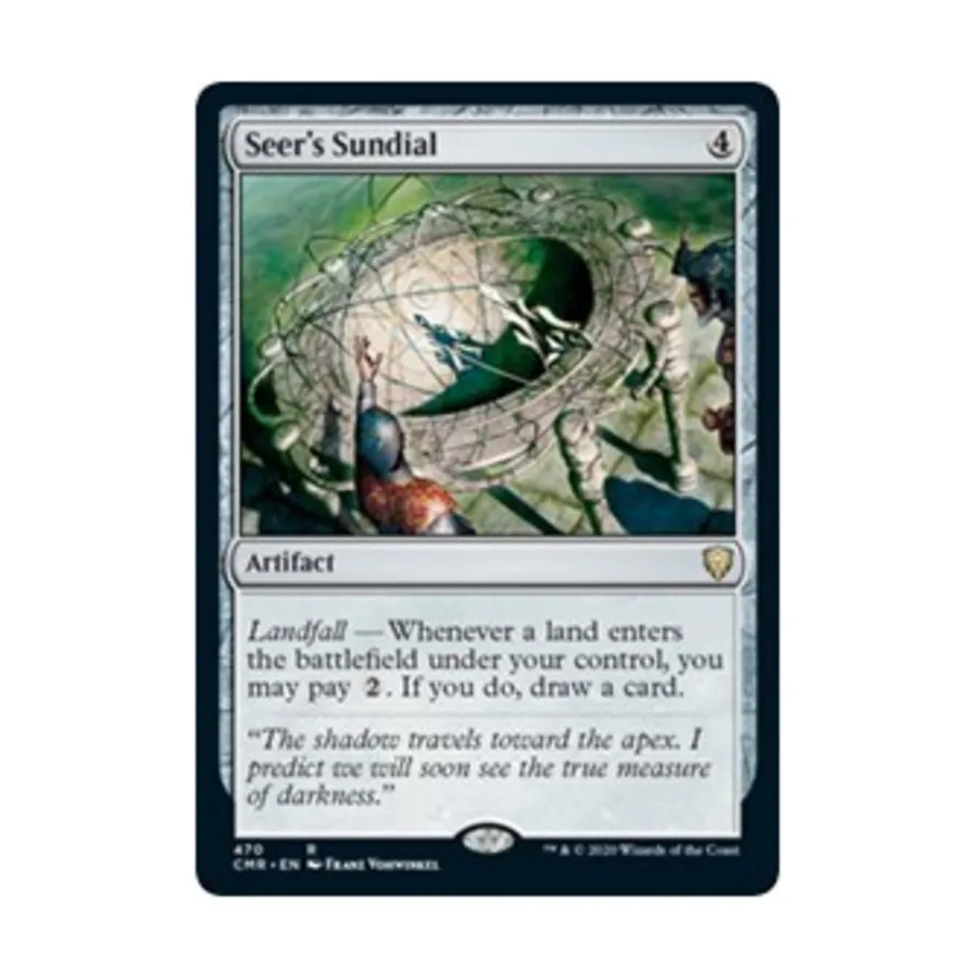 

CCG Солнечные часы провидца (клавиша R), MTG - Commander Legends
