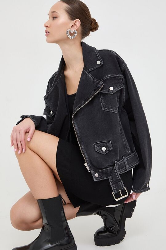 

Джинсовая куртка Moschino Jeans, черный