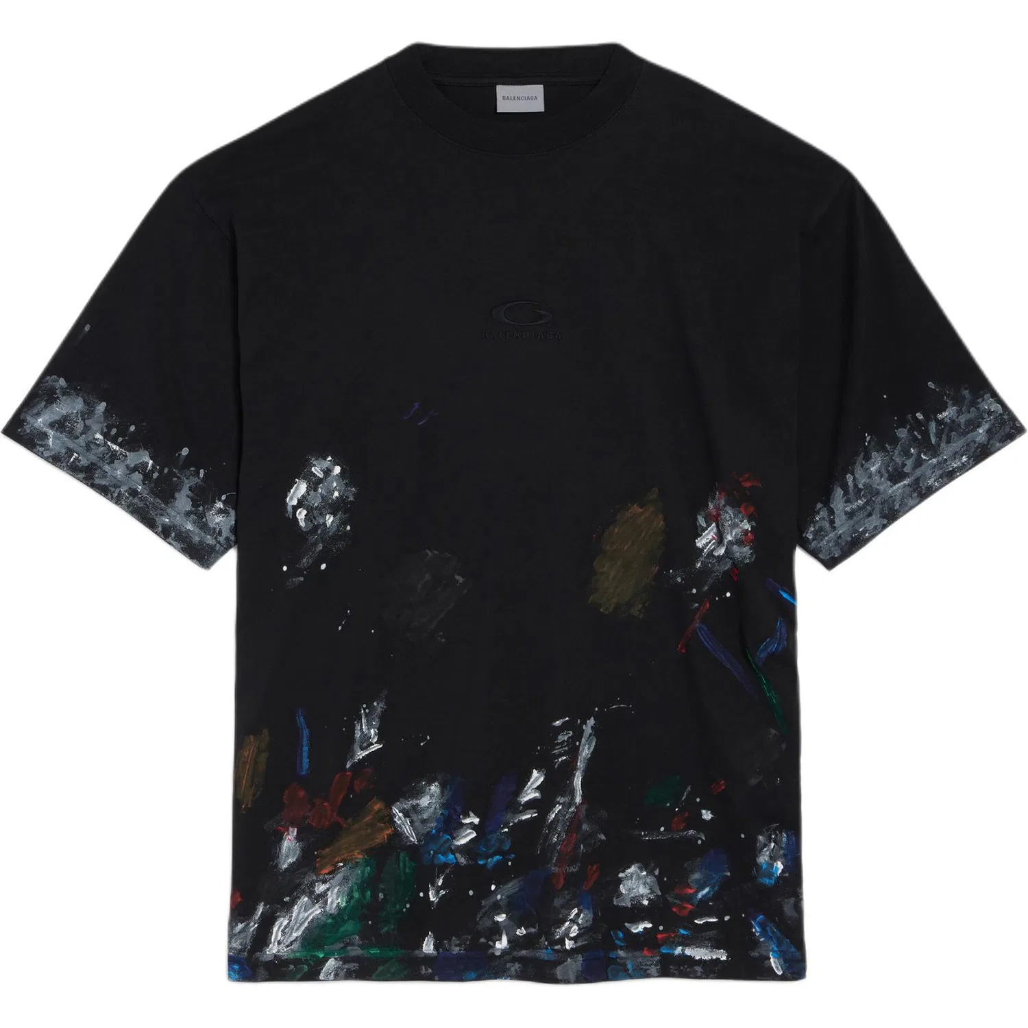 Футболка regular fit мужская Balenciaga, Black
