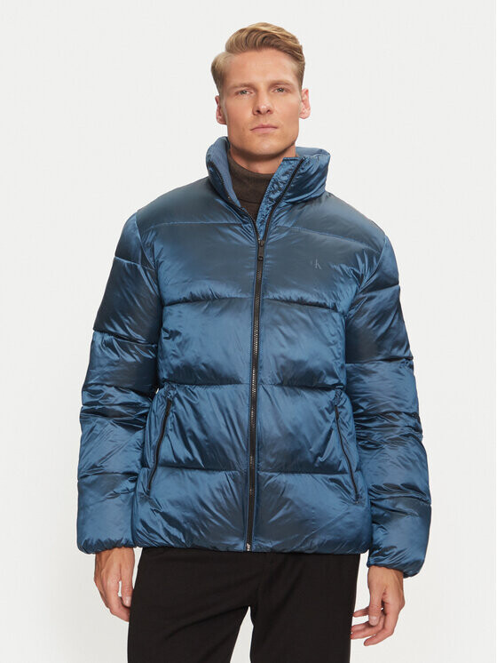 

Пуховик стандартного кроя Calvin Klein Jeans, синий
