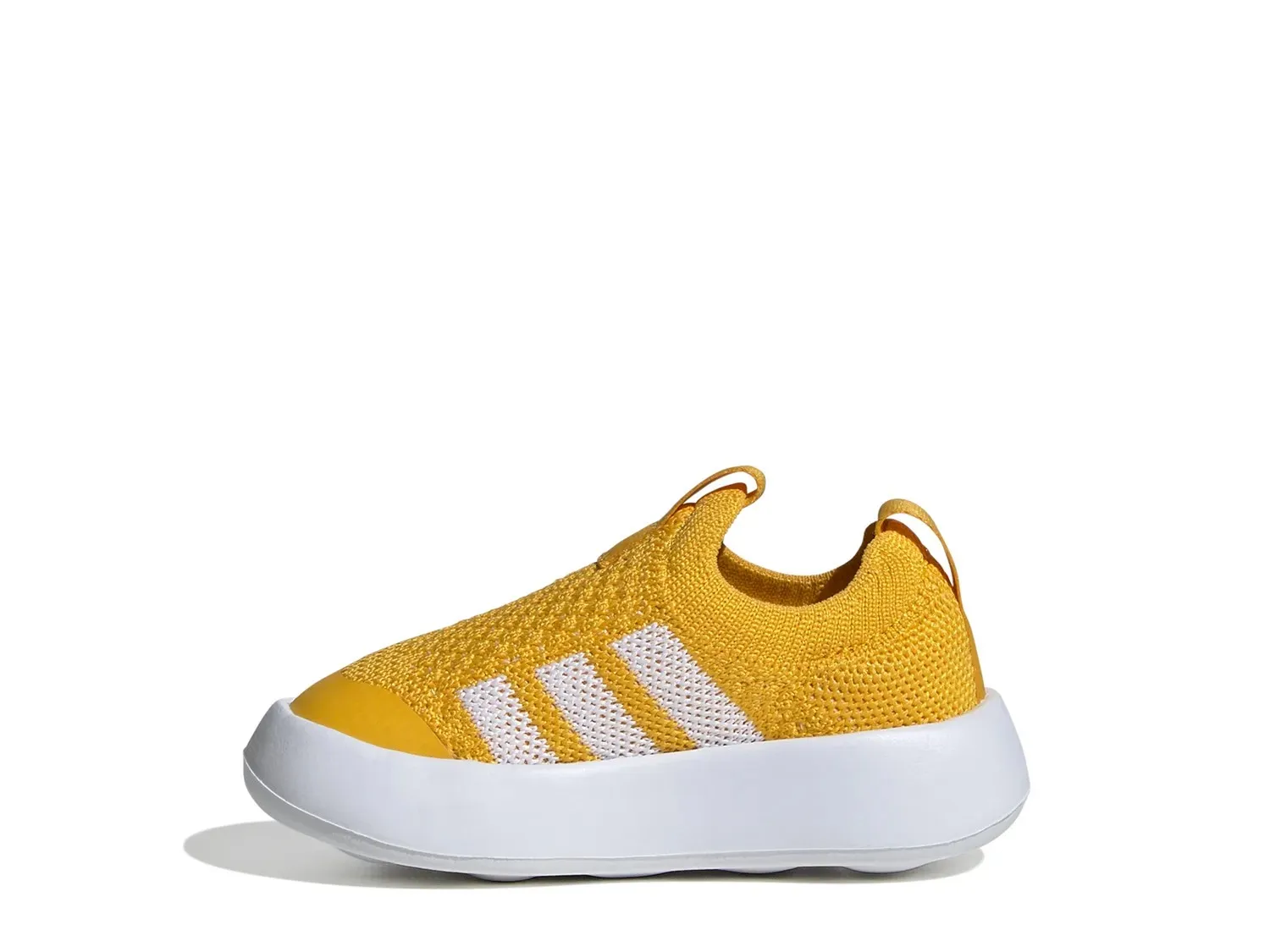 Кроссовки Adidas Bubblecomfy Slip-On — детские, желтые — фото 2