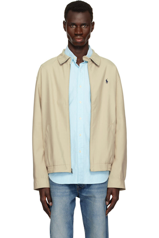 

Куртка цвета хаки Bi-Swing Polo Ralph Lauren