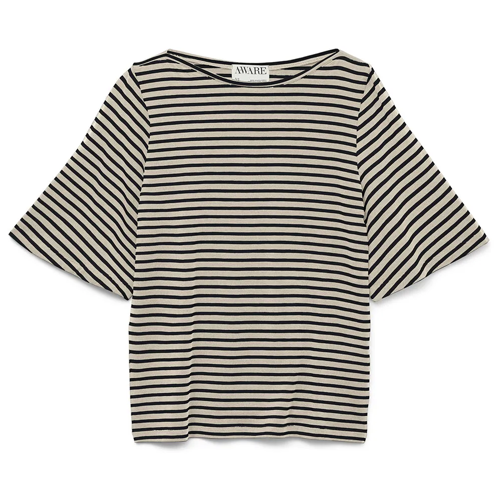 

Блузка с коротким рукавом Vero Moda Awfiona, бежевый