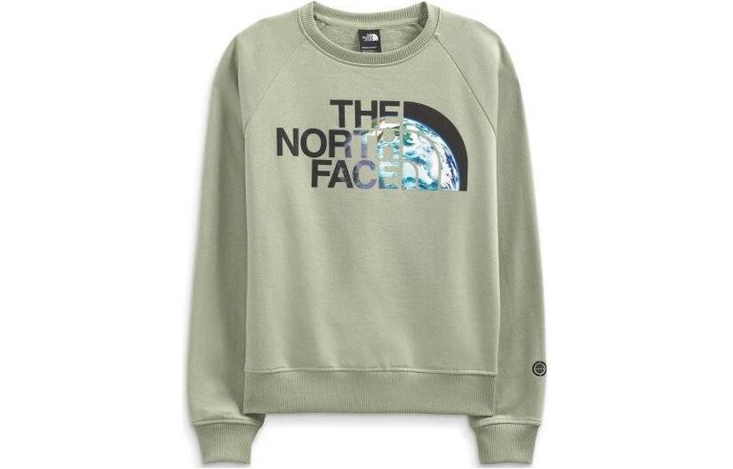 

Женская толстовка с принтом Earth, цвет зеленый чай The North Face