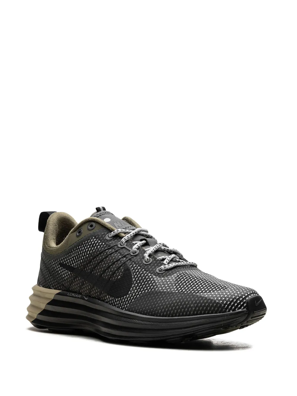 Кроссовки Lunar Roam SE Medium Olive Nike, серый — фото 2
