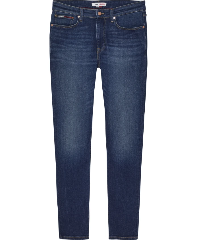 

Узкие джинсы из темного денима Tommy Jeans, синий