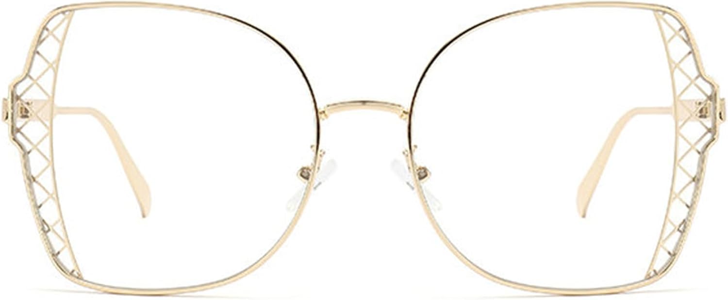 

Классические модные солнцезащитные очки Helena в крупной квадратной металлической оправе для женщин и мужчин, в стиле ретро, ​​с большими плоскими линзами и защитой от УФ-излучения, C7