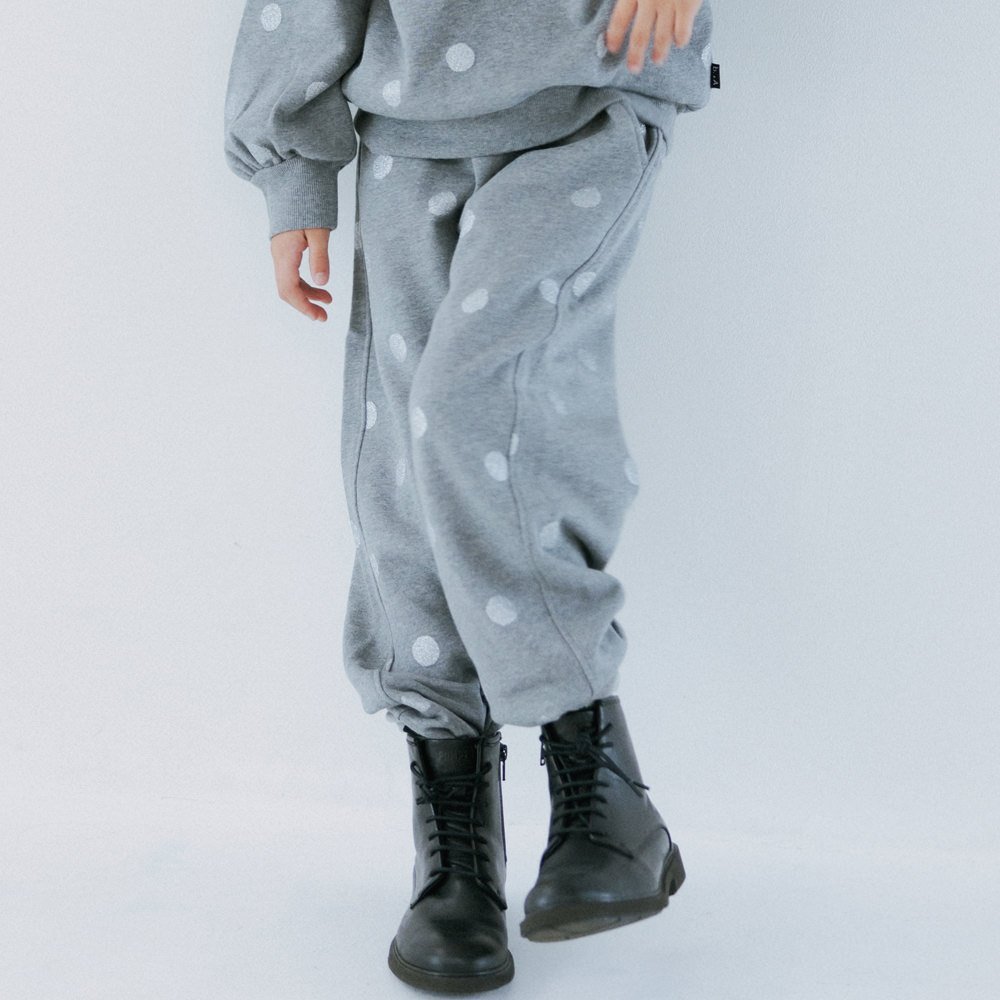 Kaneko Aya/Флисовые брюки с изогнутой формой Branshes, 92_Gray
