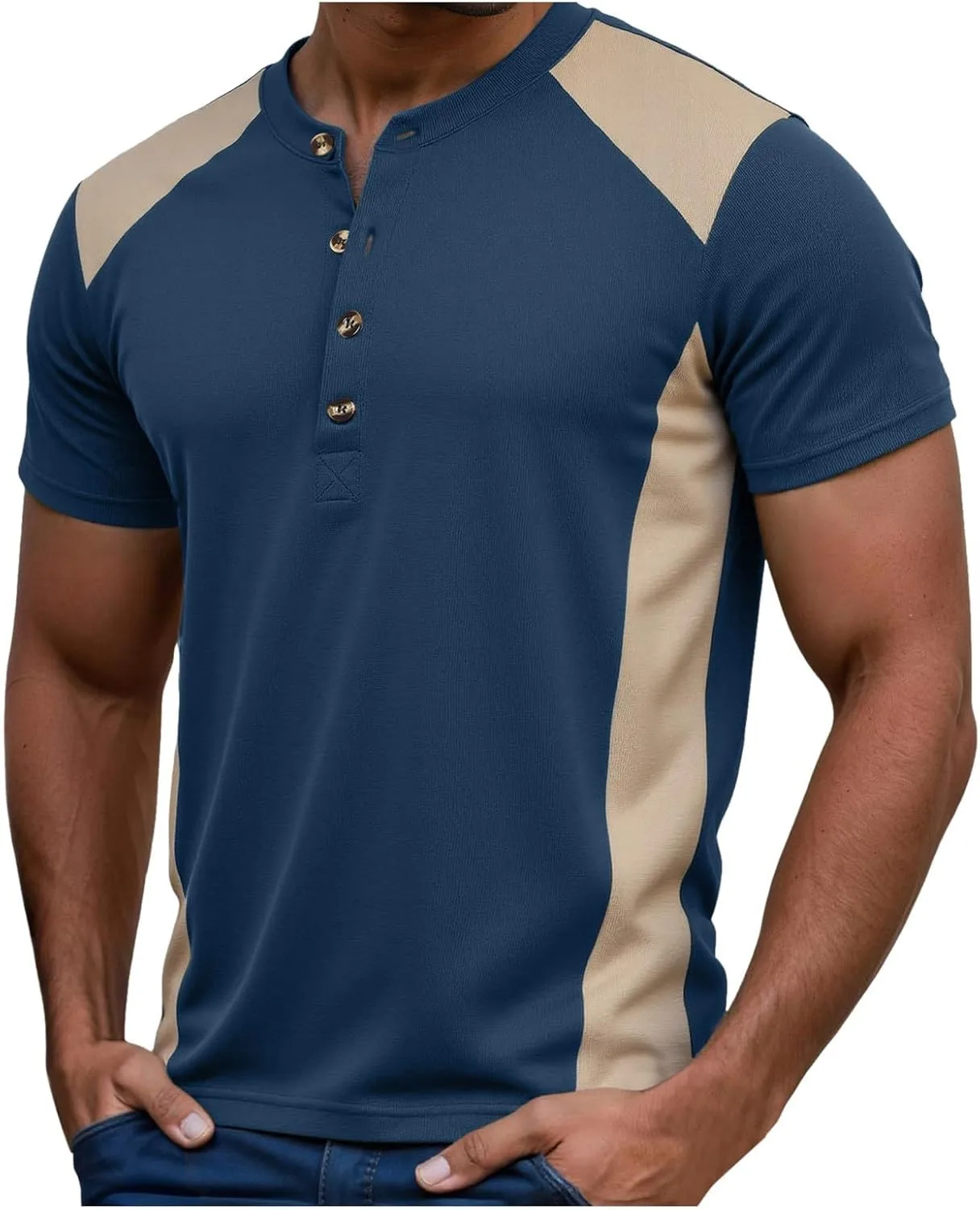 

Мужская футболка Slim Fit в клетку для тренировок