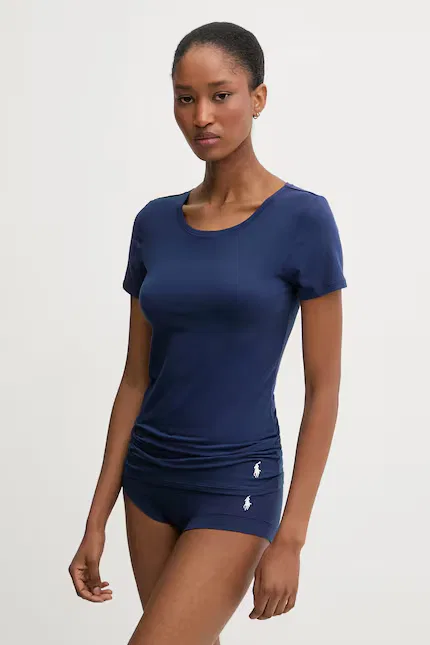 Пижама из эластичного хлопка Polo Ralph Lauren, синий