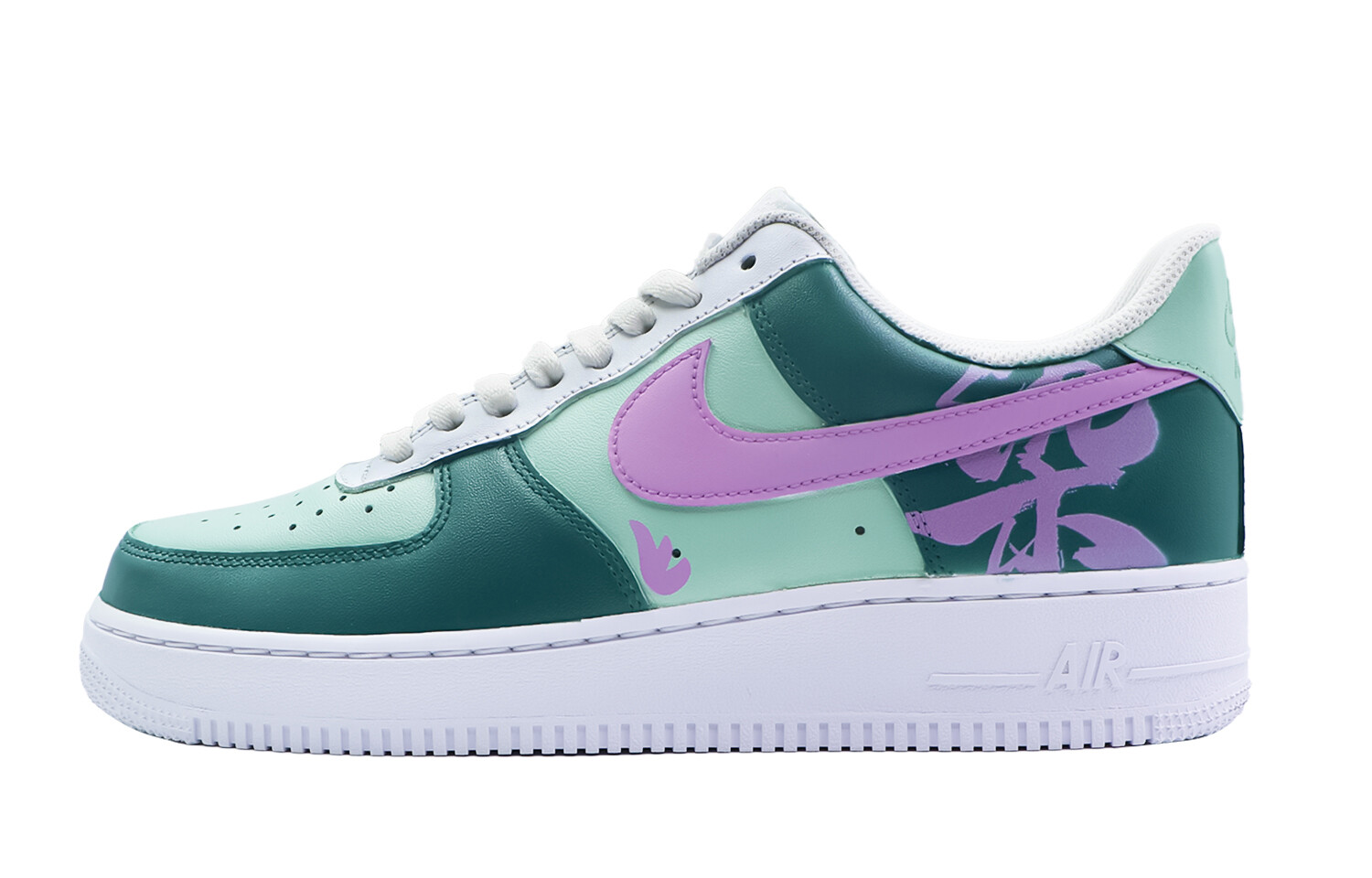 

Мужские кроссовки для скейтбординга Nike Air Force 1, Pink Moon/Nori/Magnet