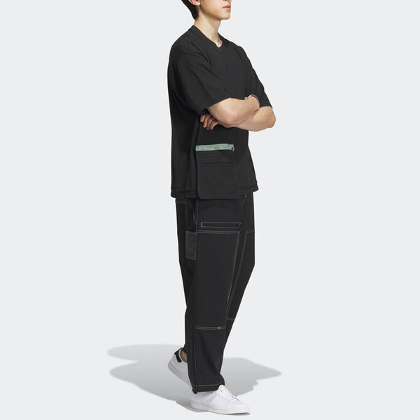Футболка Adidas Tee 'Black', черный — фото 4
