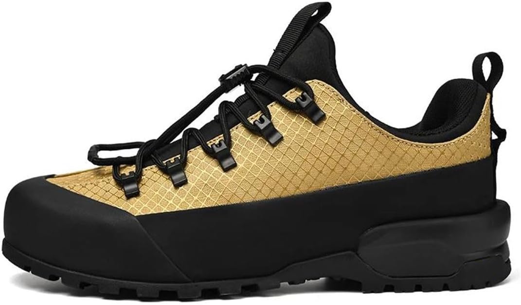 

Мужские треккинговые кроссовки, удобные, легко надеваются, для прогулок на улице Generic, золотой