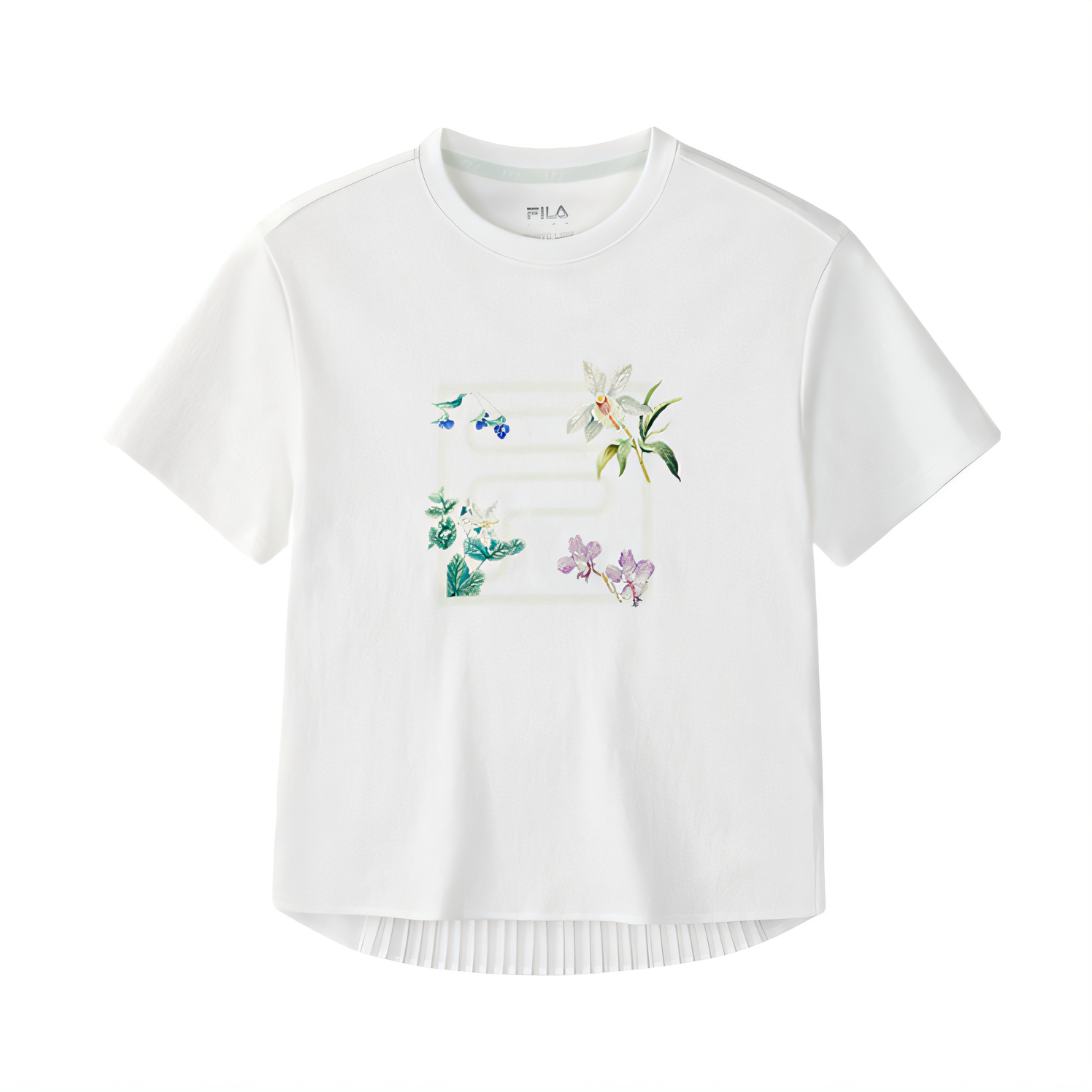 

Футболка для младших школьников FILA KIDS, белый