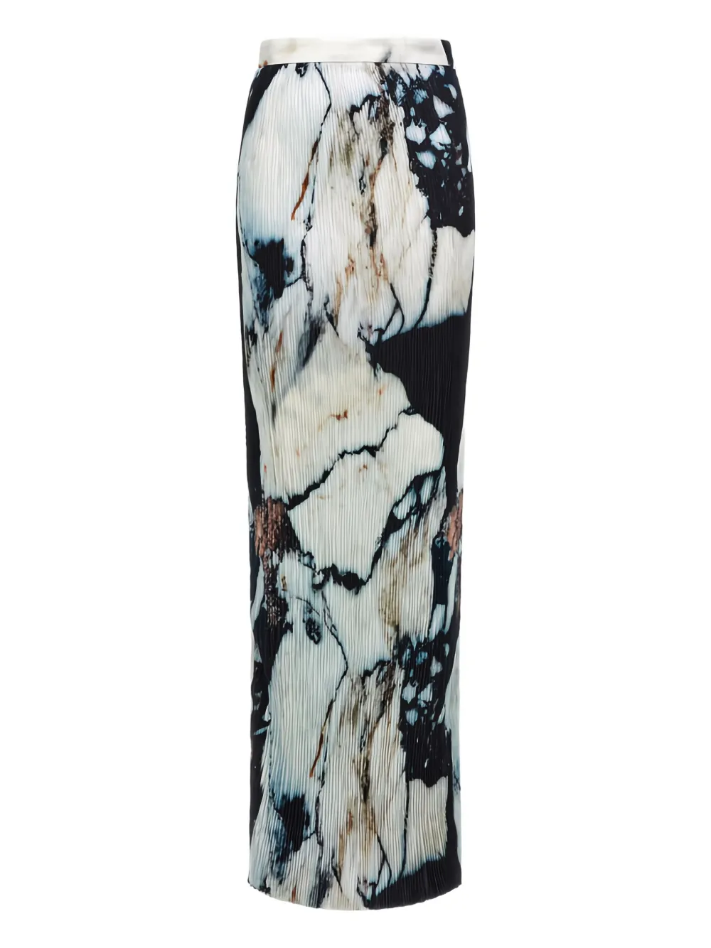 

Юбка макси с мраморным принтом Roberto Cavalli, черный