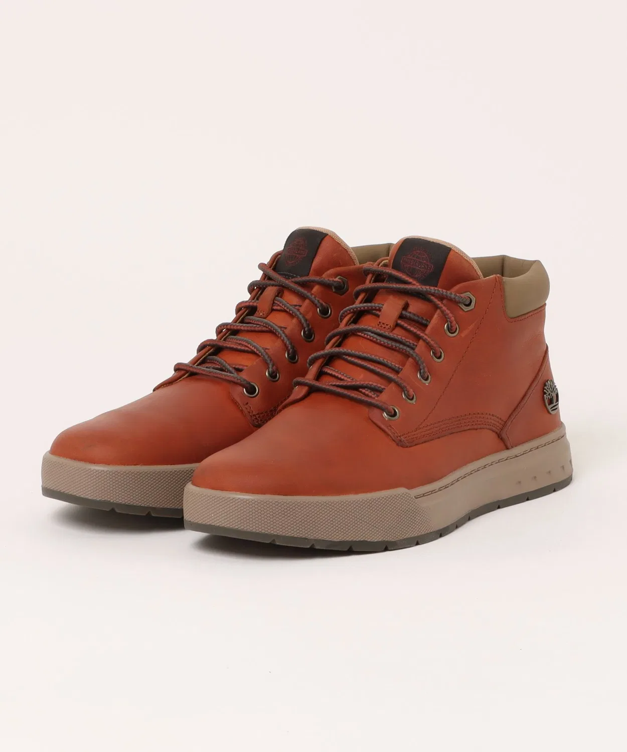 Ботинки Timberland Maple Grove Chukka коричневые